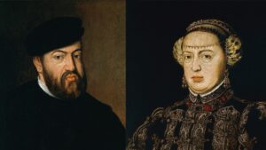 Retratos de D. João III e de D. Catarina de Áustria