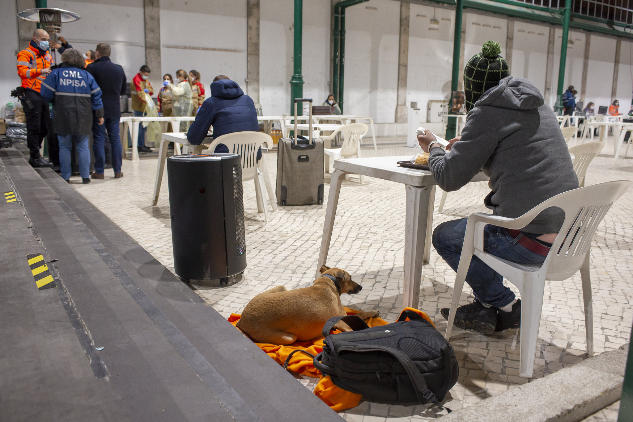 Lisboa aciona plano de apoio a pessoas em situação de sem-abrigo devido ao frio