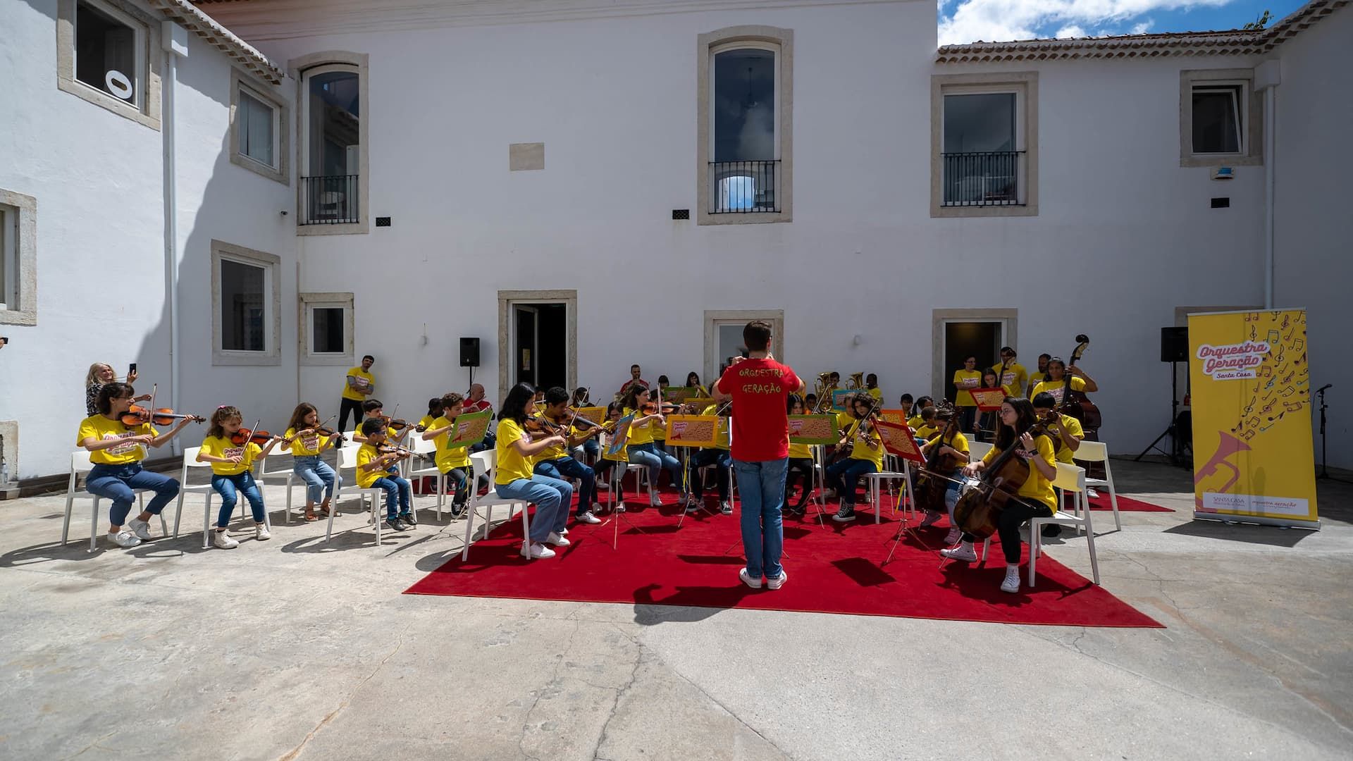 Orquestra Geração. “Adoro tocar. Foi amor à primeira vista”