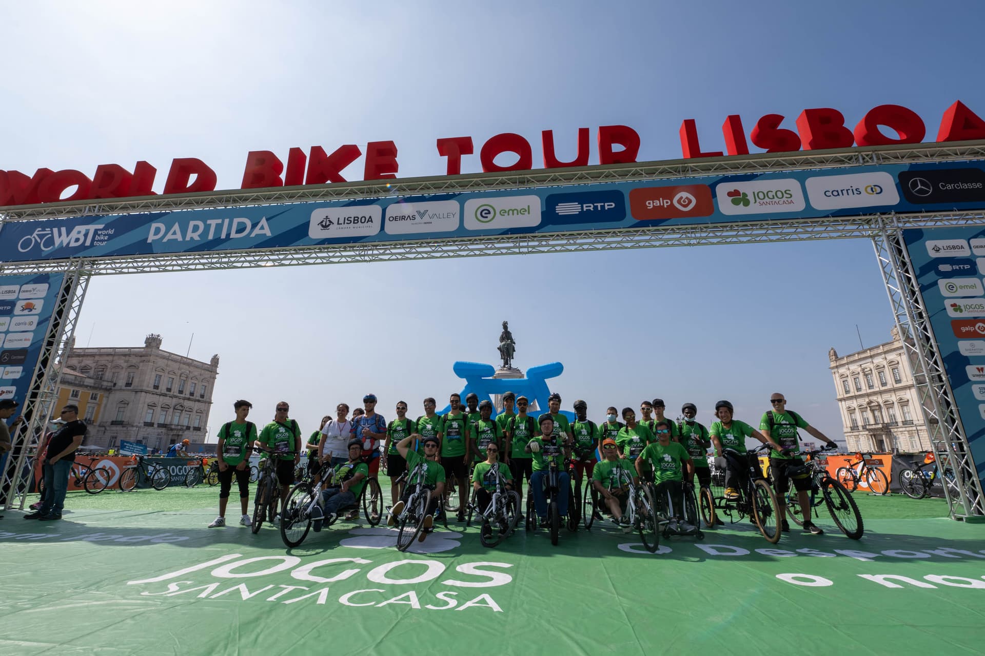 World Bike Tour. Um pelotão de companheirismo e de inclusão