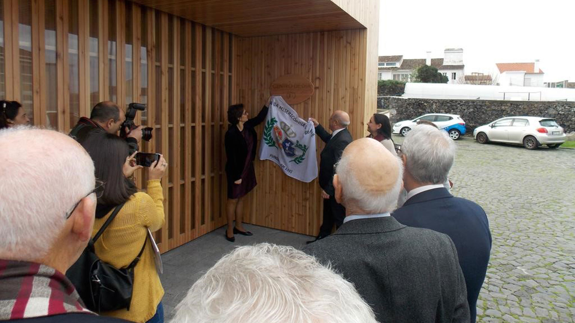 Inauguração da Obra da Misericórdia de Ribeira Grande