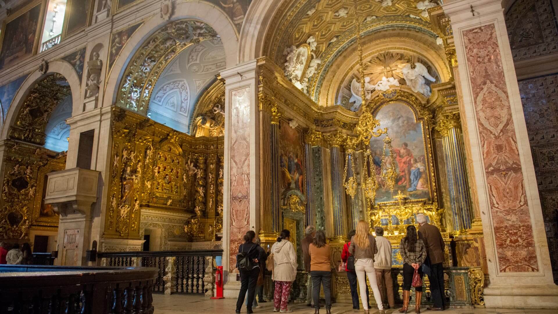 Interior da Igreja de São Roque