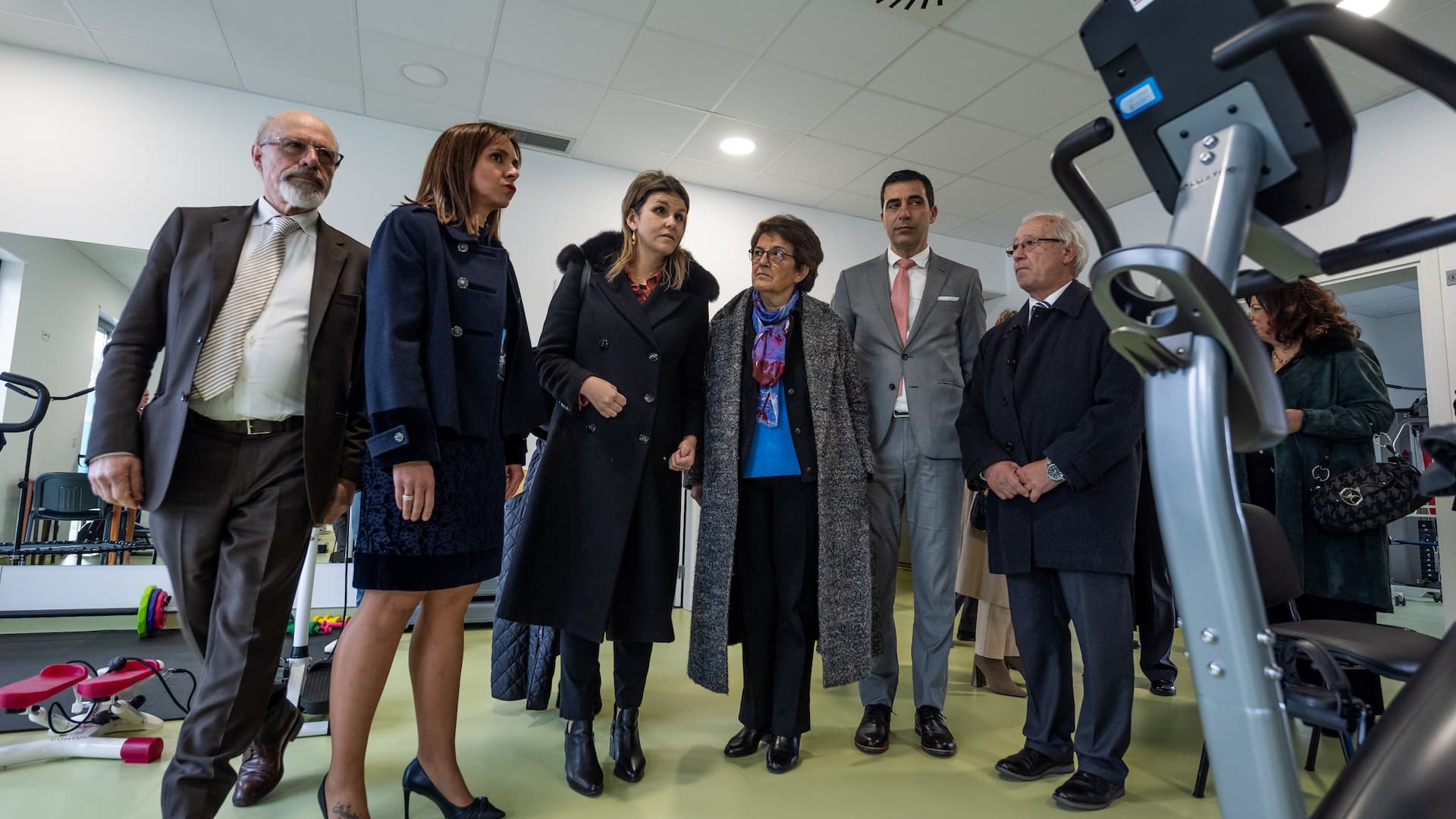 Provedora Santa Casa da Misericórdia na inauguração Santa Casa Misericórdia Vila Nova de Poiares