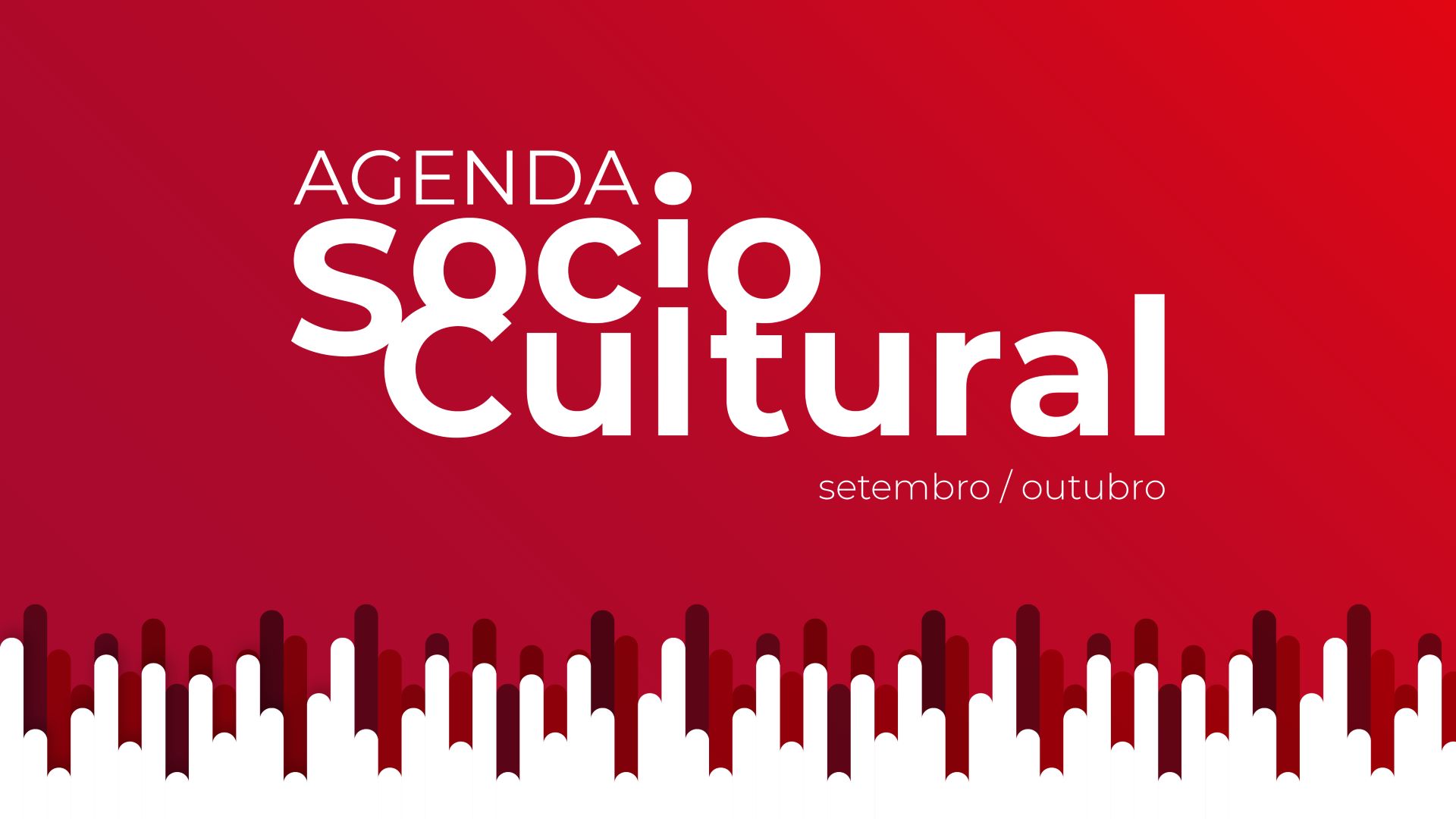 imagem de agenda sociocultural