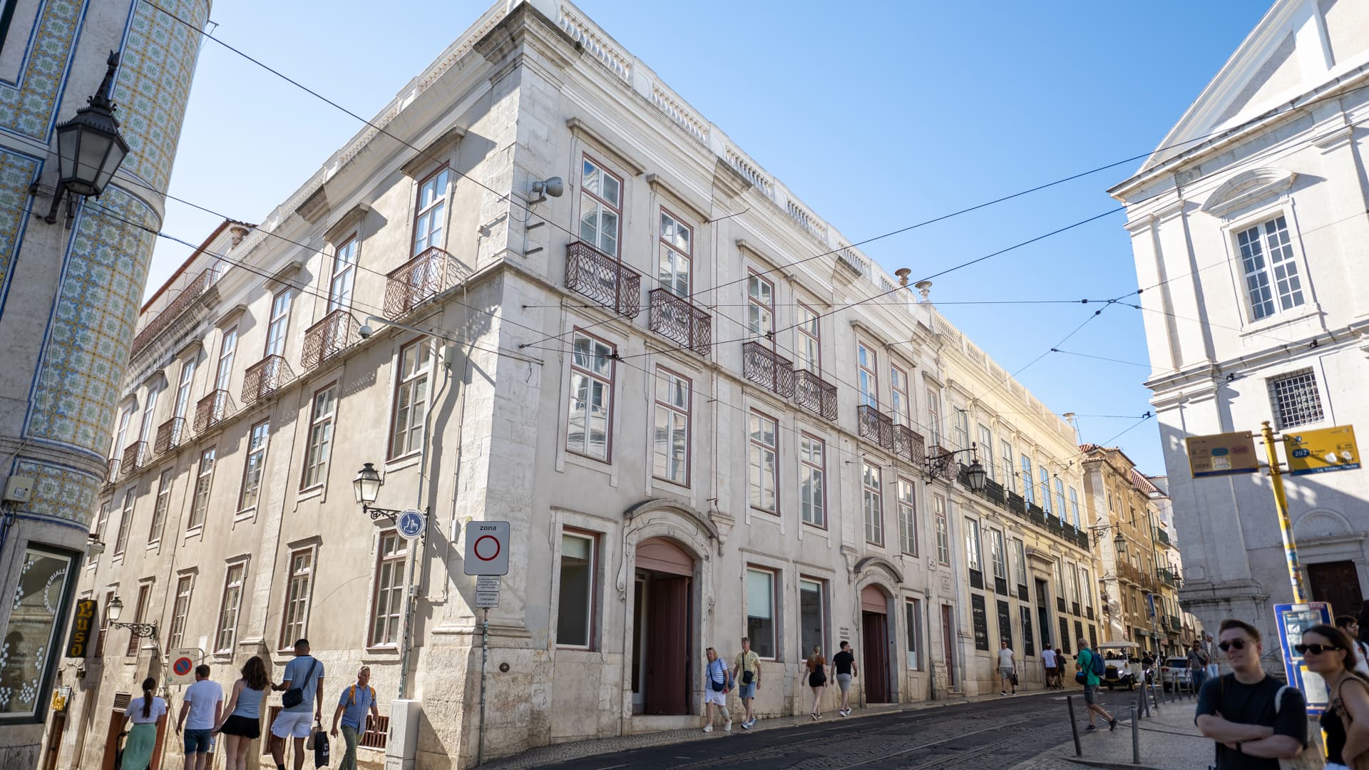 Fachada da Casa Ásia - Palácio de São Roque