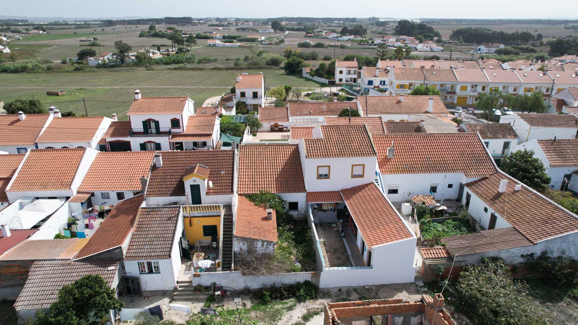 Vista áerea da povoação