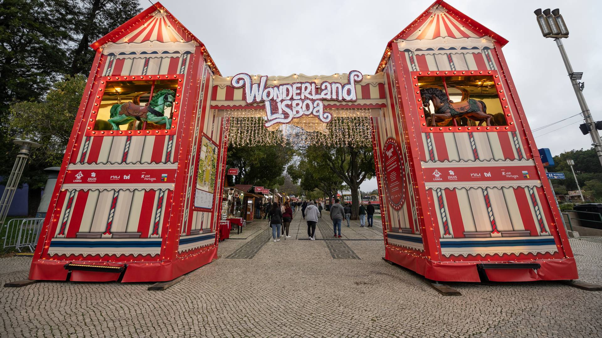 Wonderland Lisboa já ilumina o Parque Eduardo VII com o apoio dos Jogos Santa Casa