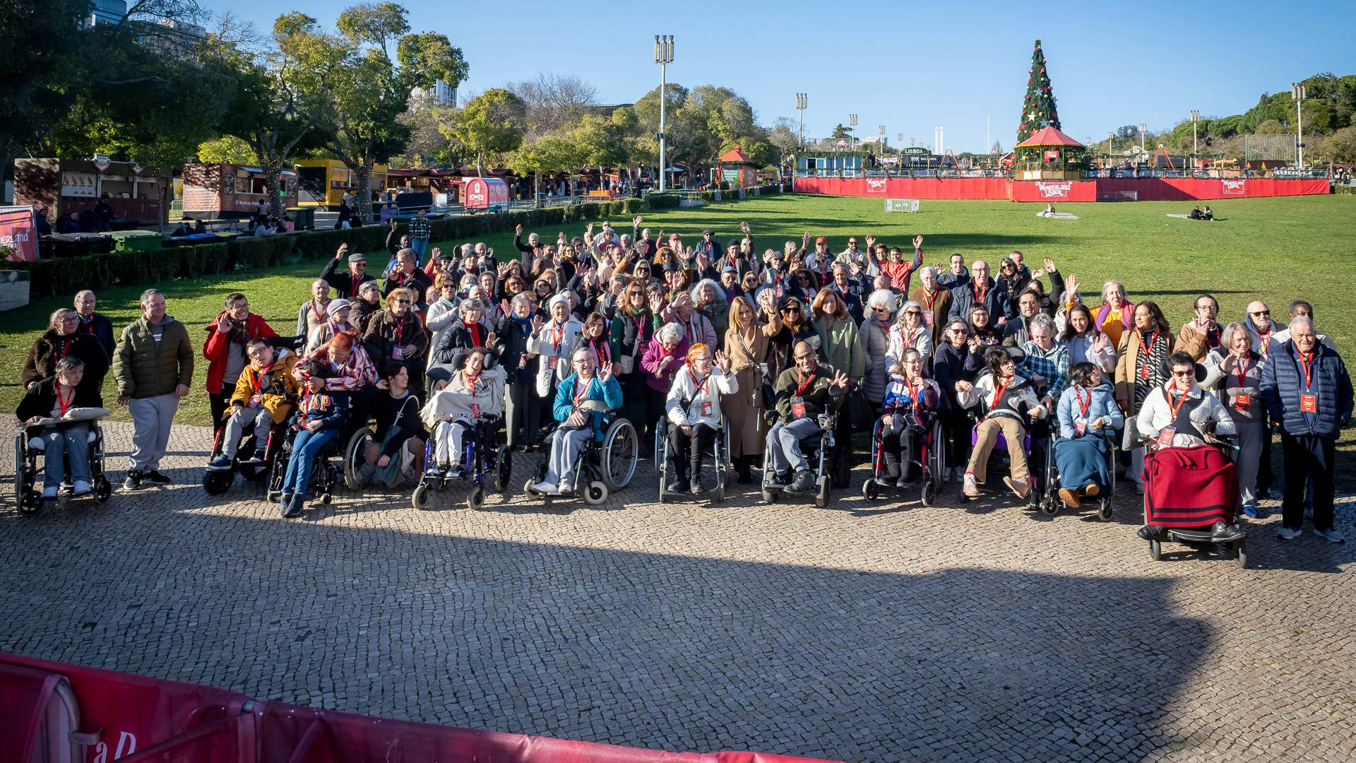 Um dia emocionante: 125 utentes da Santa Casa visitaram o Wonderland Lisboa