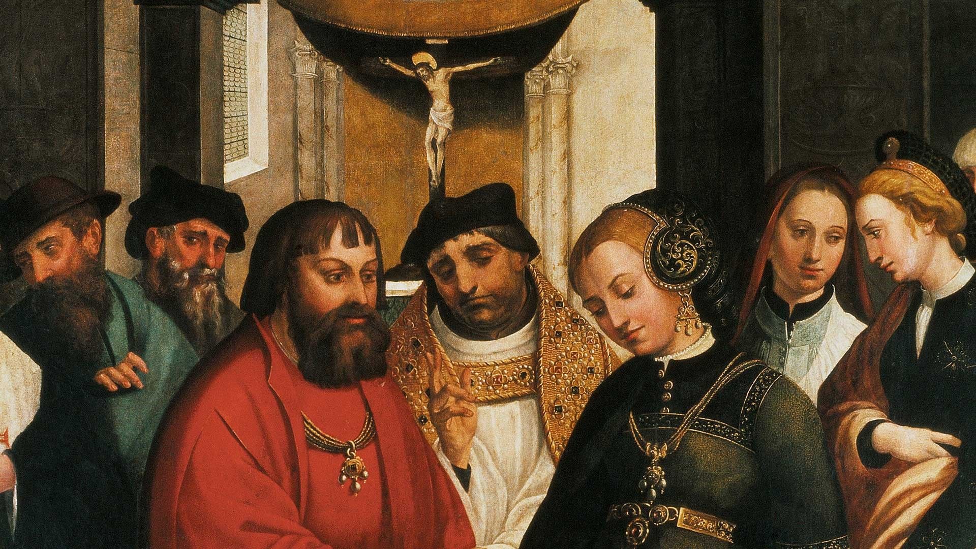 O casamento de Santo Aleixo? D. Manuel I? Ou apenas cenas de um casamento.