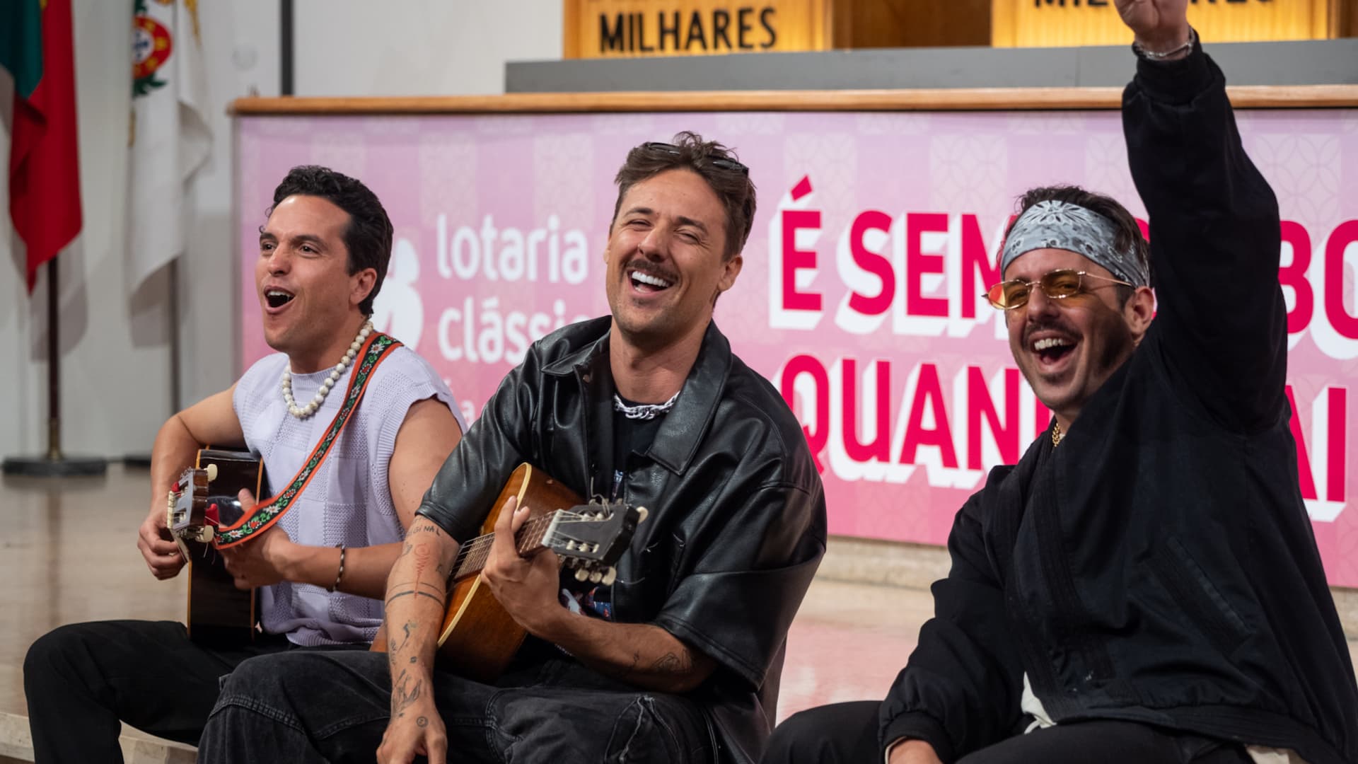 DAMA atuam na Sala de Extrações