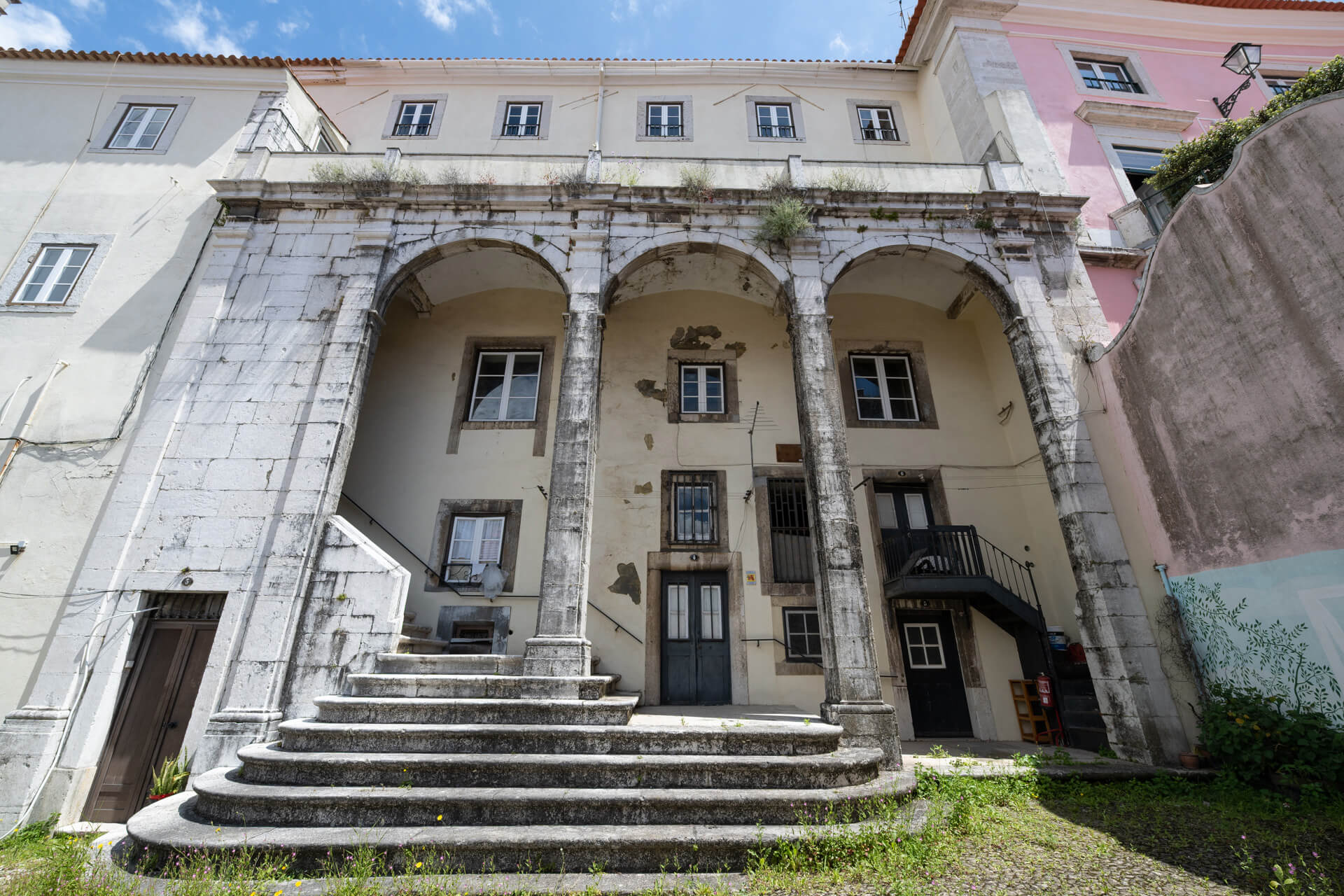 Recolhimento de São Cristóvão - Pátio de Entrada