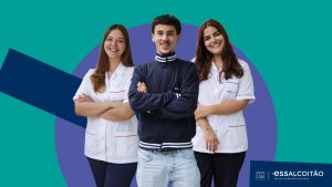 alunos da ESSAlcoitão sorriem
