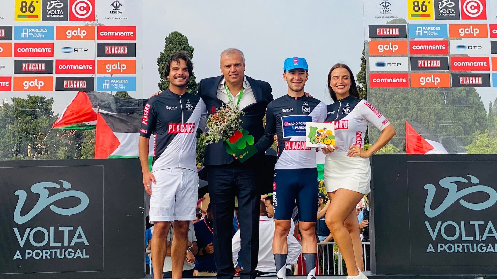 Placard e Jogos Santa Casa distinguiram ciclistas no final da Volta a Portugal