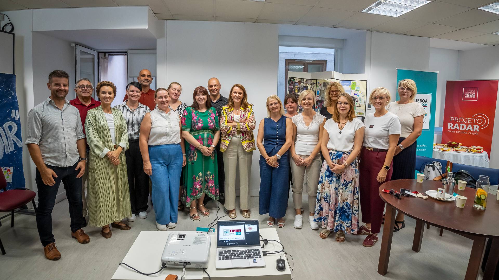 Santa Casa recebe comitiva eslovena para partilha de boas práticas em intervenção social