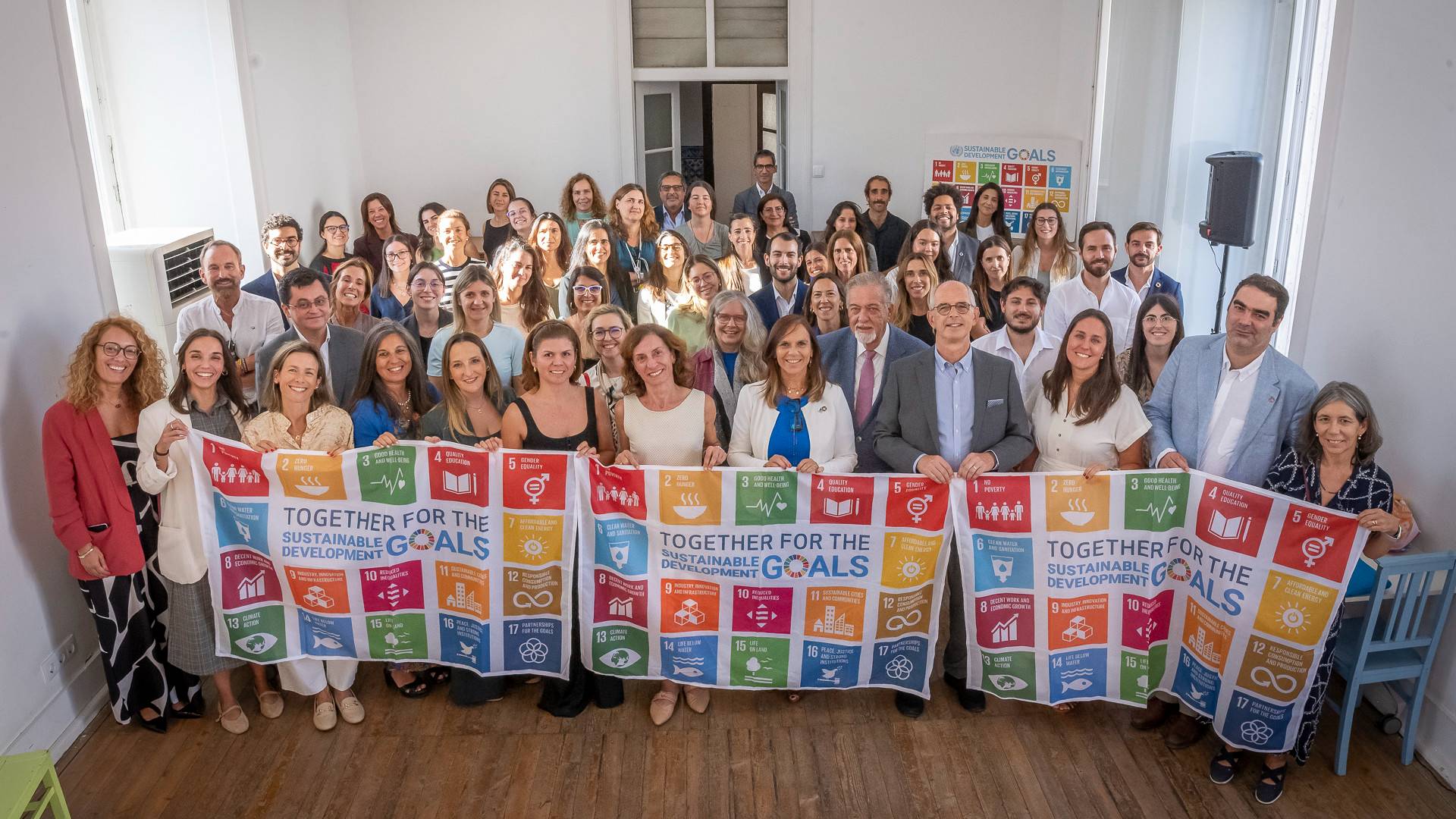 Foto de grupo do evento