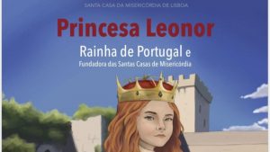Capa do livro da Princesa D. Leonor