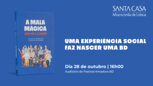 imagem do cartaz de leitura do livro "A Mala Mágica"