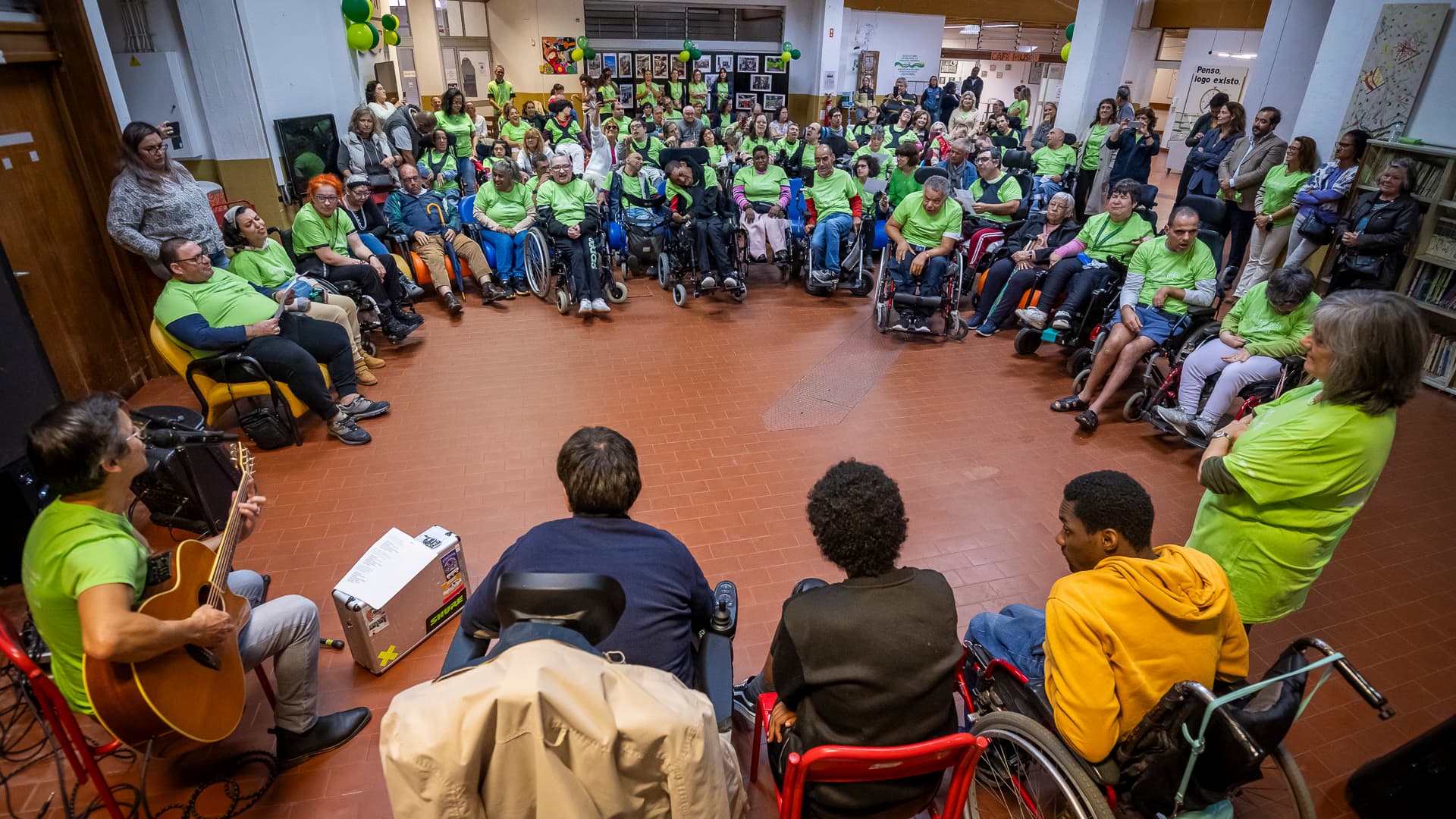 Mês da paralisia cerebral terminou em festa no Centro Calouste Gulbenkian
