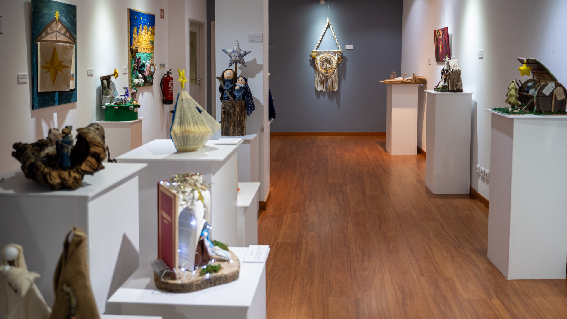 Exposição de presépios no Espaço Santa Casa