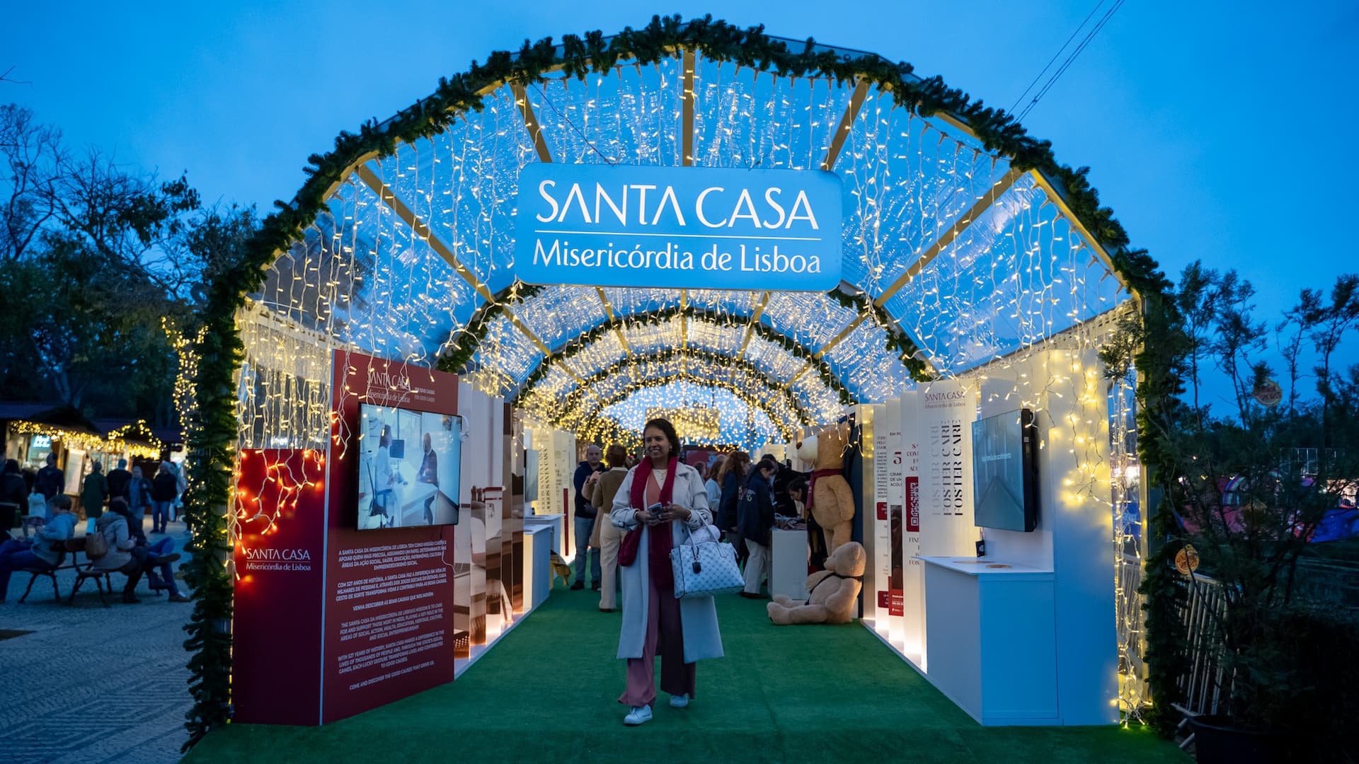 Wonderland Lisboa já brilha com a magia do Natal e das Boas Causas