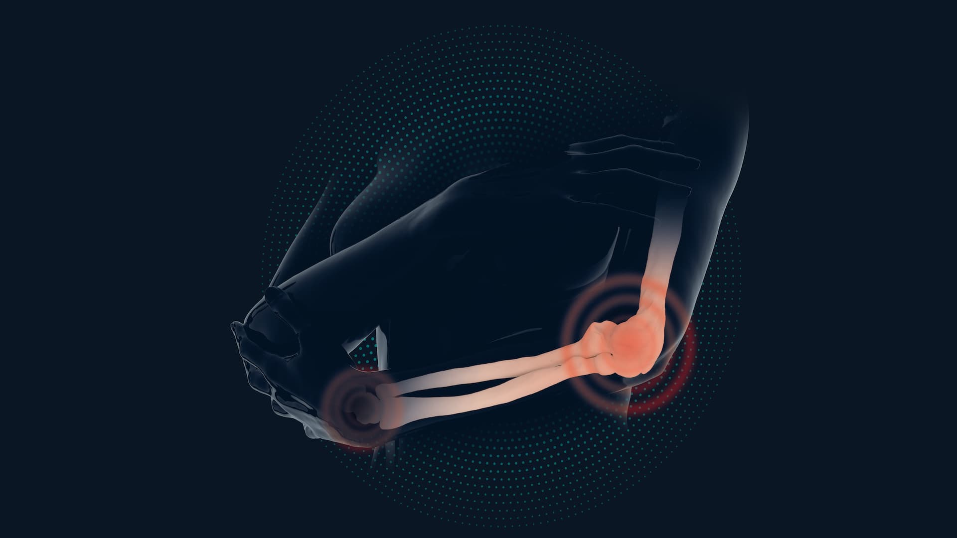 imagem de punho e cotovelo