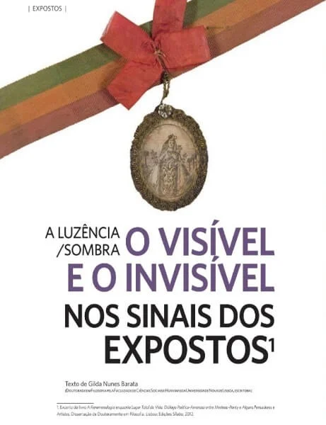 Cover of "Luzência e sombra: o visível e o invisível nos sinais dos expostos"