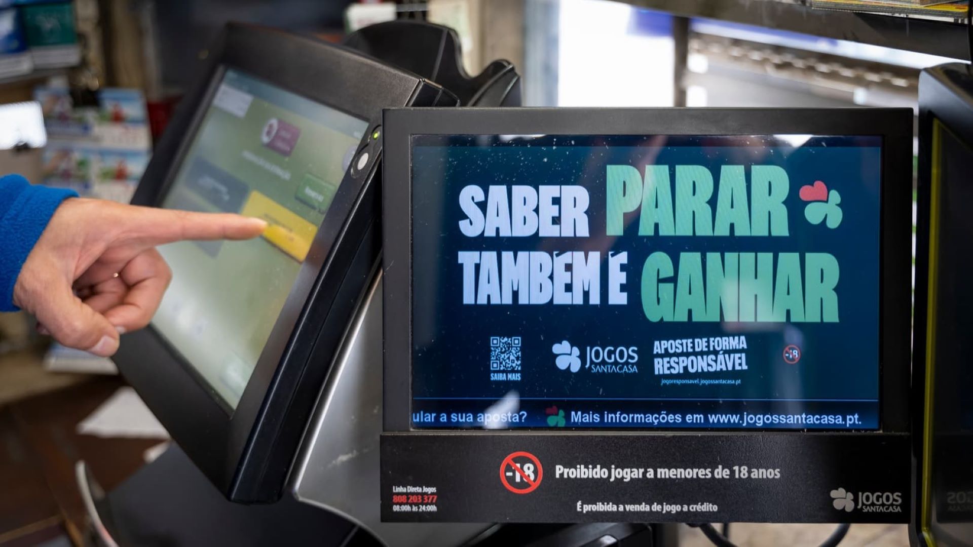 máquina de registo de jogos sociais