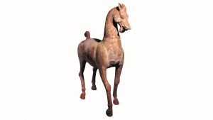 Escultura de cavalo