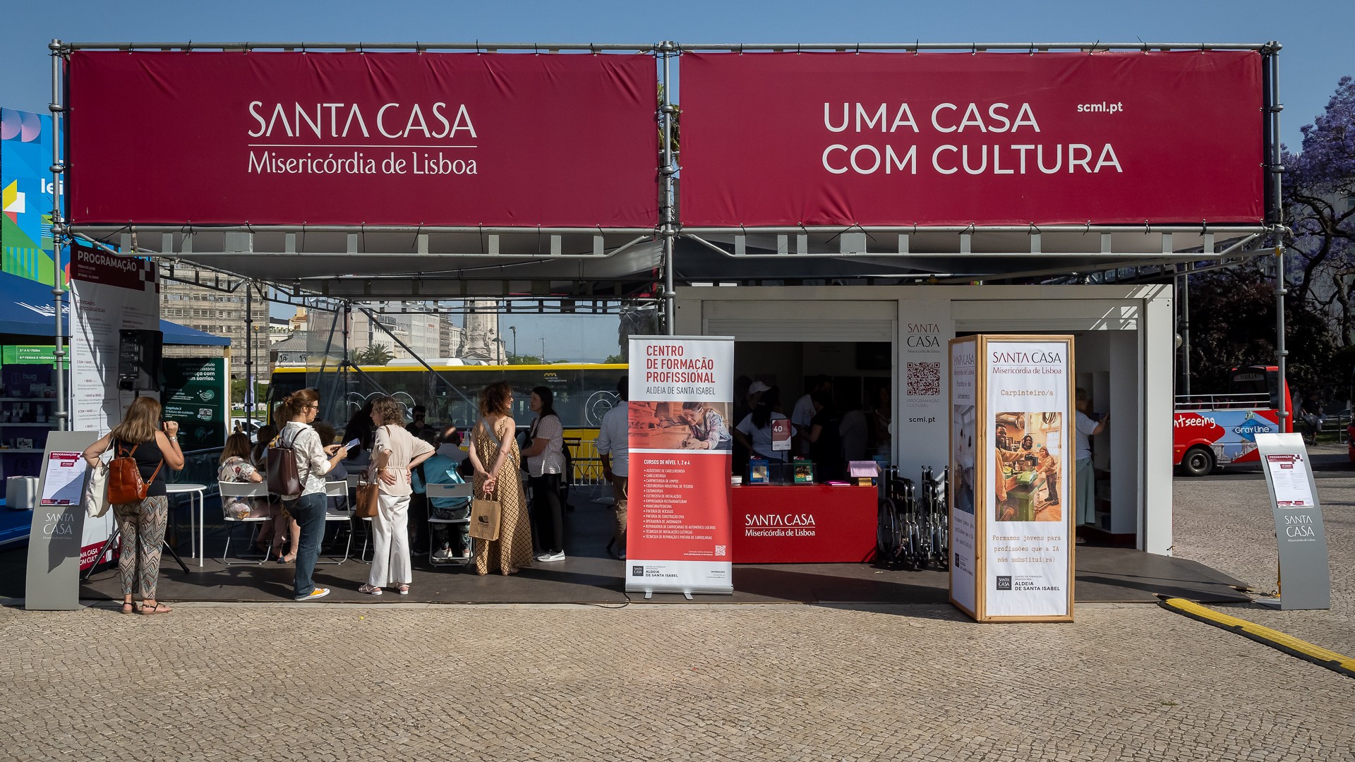 Santa Casa abriu portas da cultura na Feira do Livro de Lisboa com programa para todas as idades