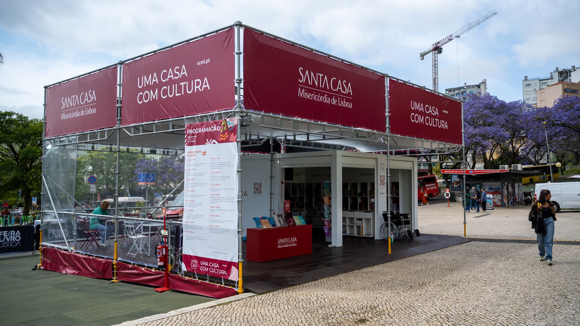 Santa Casa oferece cultura para todos na Feira do Livro de Lisboa