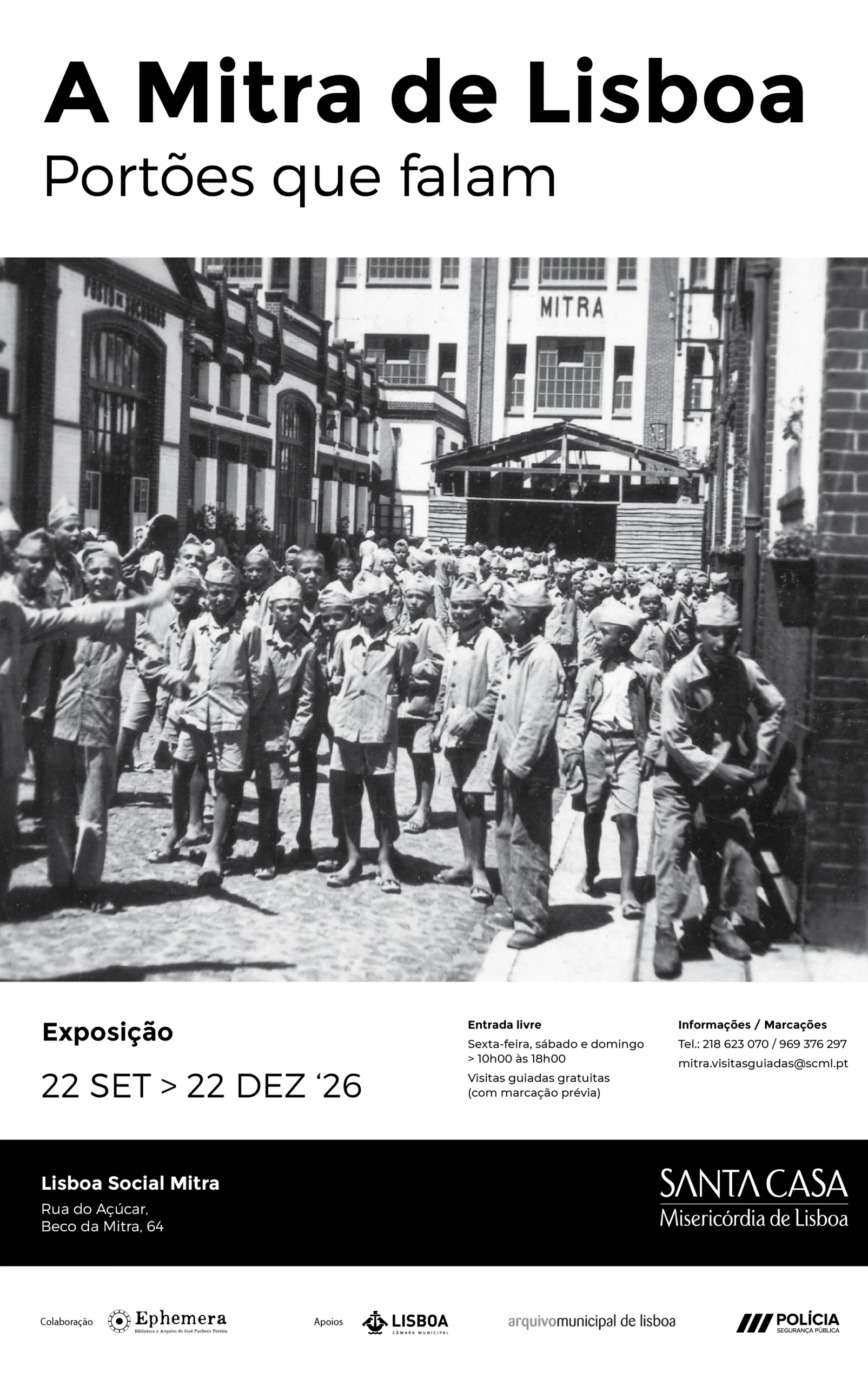 Cartaz da Exposição "A Mitra de Lisboa"