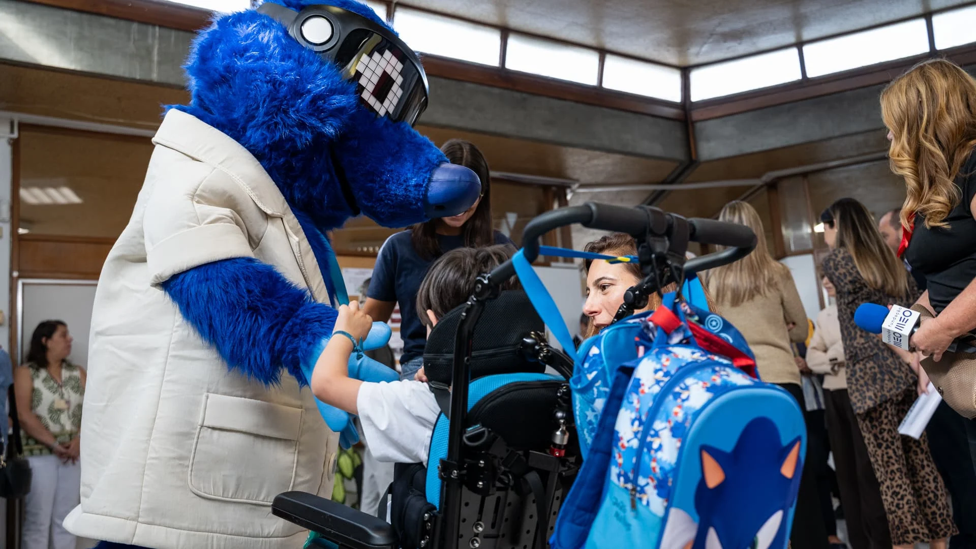 Mascote da fundação MEO